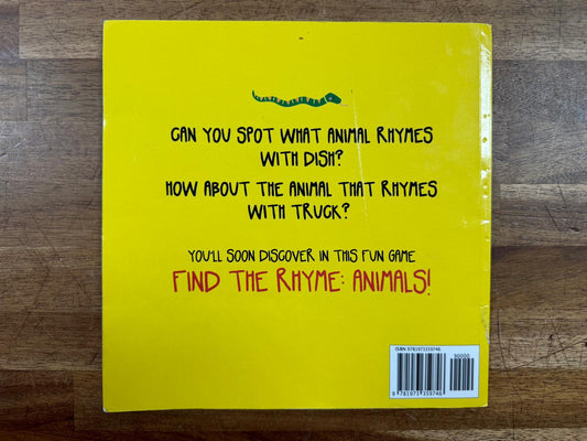 Find the Rhyme Animals: Fun Puzzle Game for 3-5 Yr (Good)