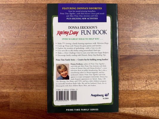 Rainy Day Fun Book - Donna Erickson (VG)