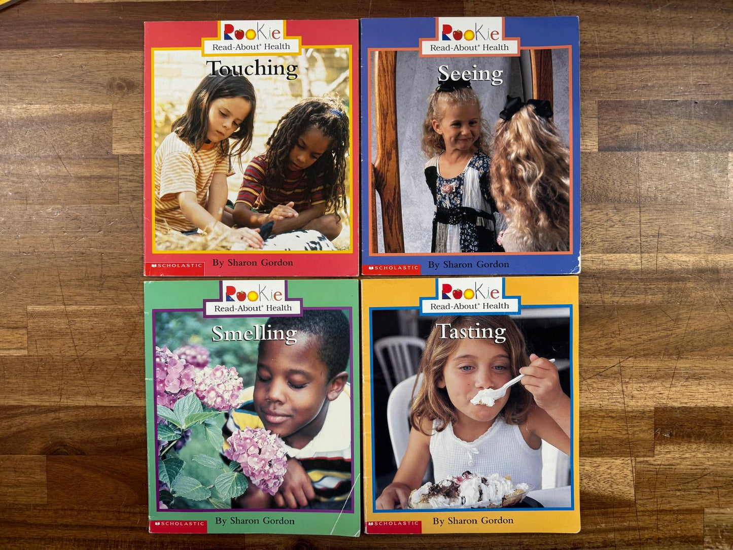 Rookie Read-About Health Set Touching Seeing Smelling Tasting