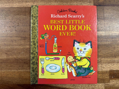 Best Little Word Book Ever! - Richard Scarry (HC, Good)