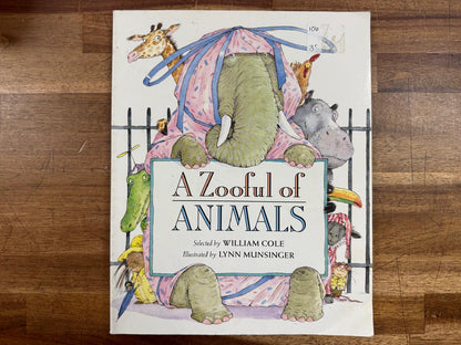 A Zooful of Animals - William Cole (Good & Clean)
