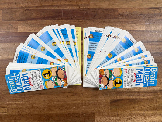 Brain Quest Math Basics Revised 2nd Ed Grade 1 Ages 6-7