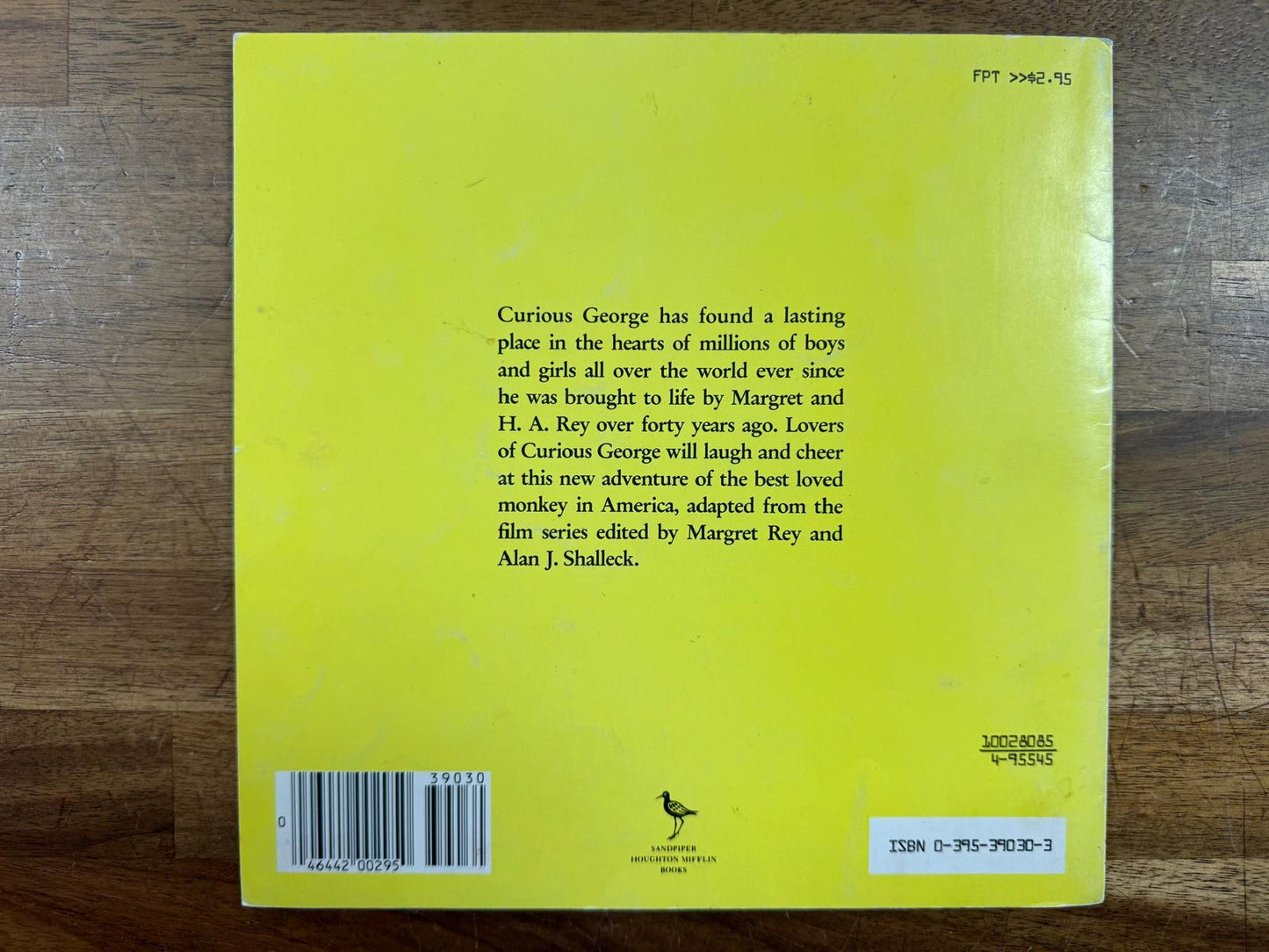 Curious George Visits the Zoo - Margret Rey (Good & Clean)