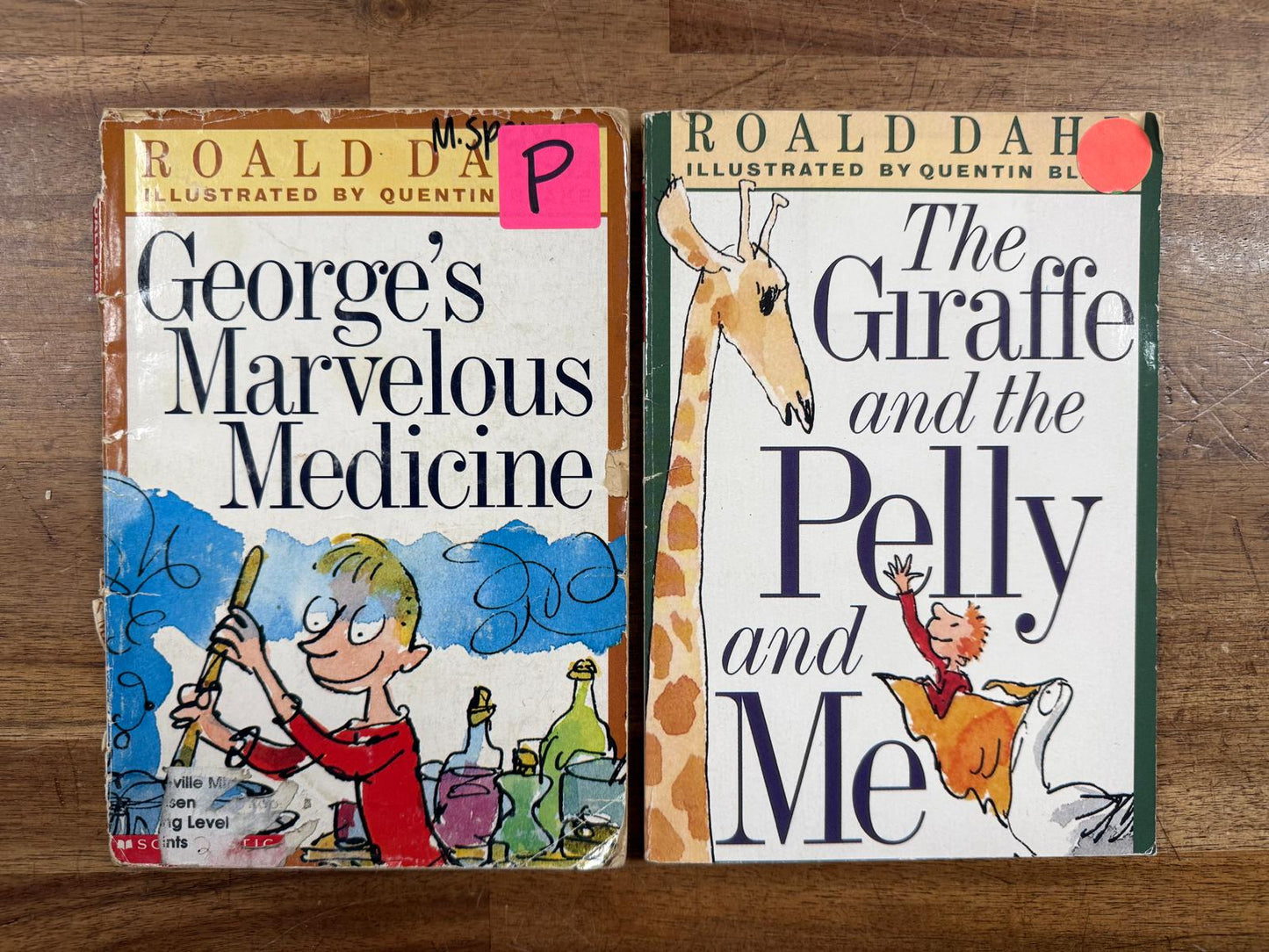 Roald Dahl Books Lot 4 Illustrated by Blake (see descriptions)