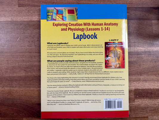 Exploring Creation w Human Anatomy Physiology Lapbook (VG)