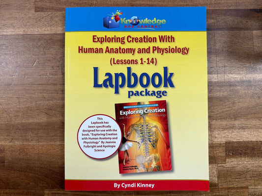 Exploring Creation w Human Anatomy Physiology Lapbook (VG)