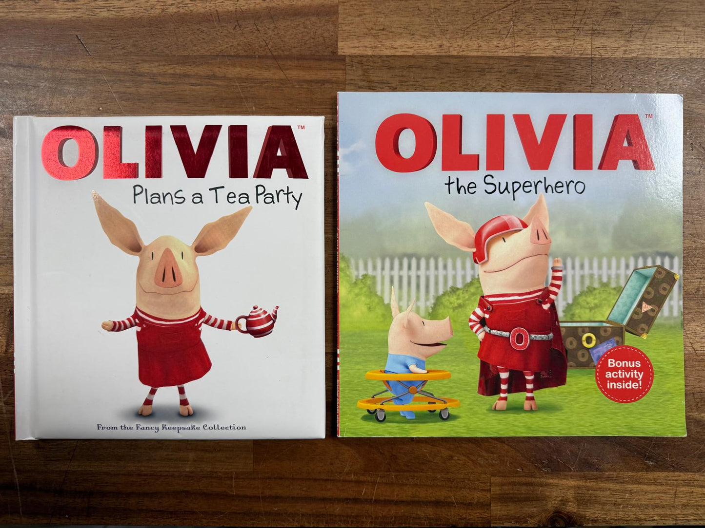 OLIVIA Lot of 2 (Olivia TV Tie-in) - Cordelia Evans (HC, VG)