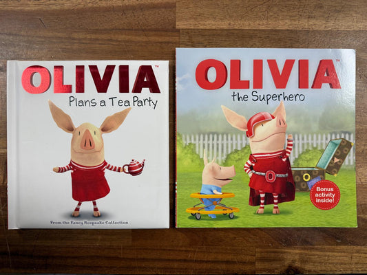 OLIVIA Lot of 2 (Olivia TV Tie-in) - Cordelia Evans (HC, VG)
