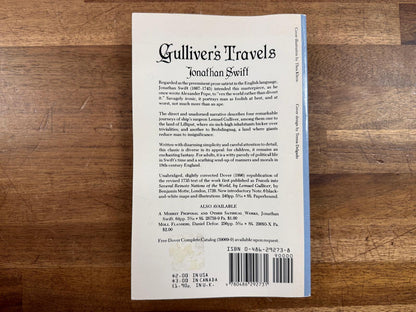 Gulliver's Travels Dover Thrift Editions (Good)