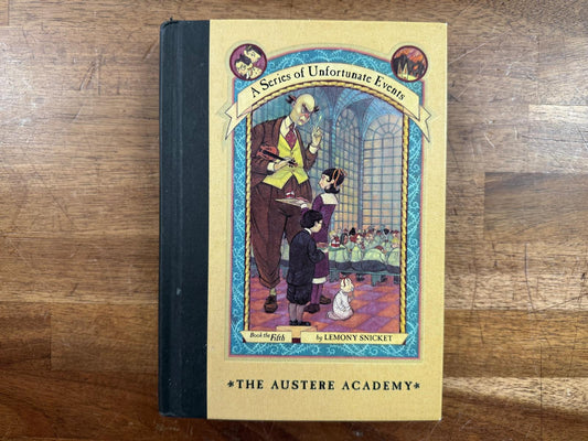 Austere Academy - Series of Unfortunate Events #5 (HC, VG)