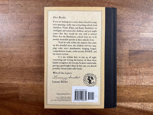 Austere Academy - Series of Unfortunate Events #5 (HC, VG)