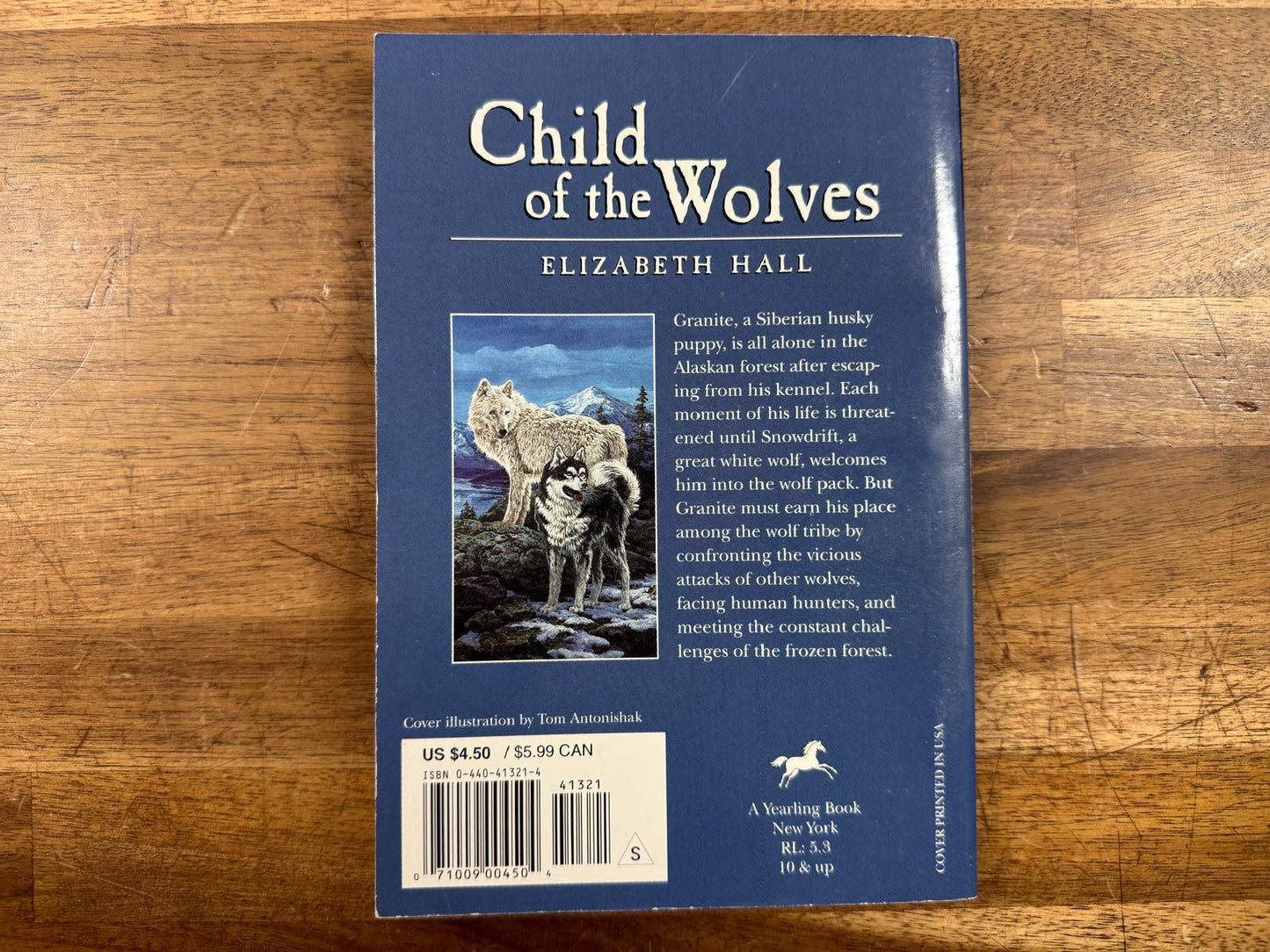 Child of the Wolves - Elizabeth Hall (VG)