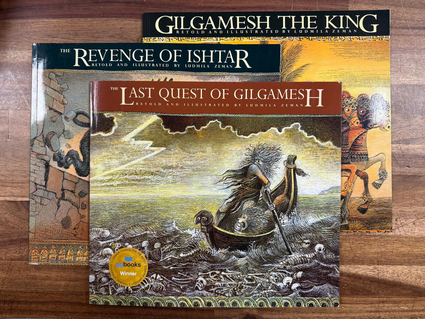 The Gilgamesh Trilogy Series Complete - Ludmila Zeman (VG)