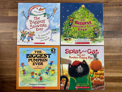 Scholastic Childrens Book Lot 4 The Biggest... Ever + more (VG)