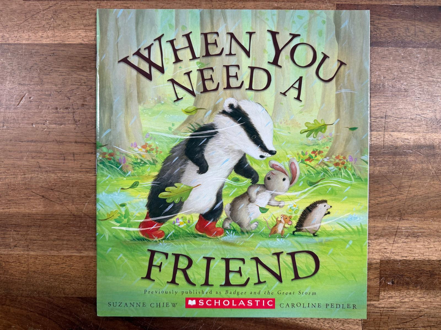 When You Need a Friend - Suzanne Chew (VG)