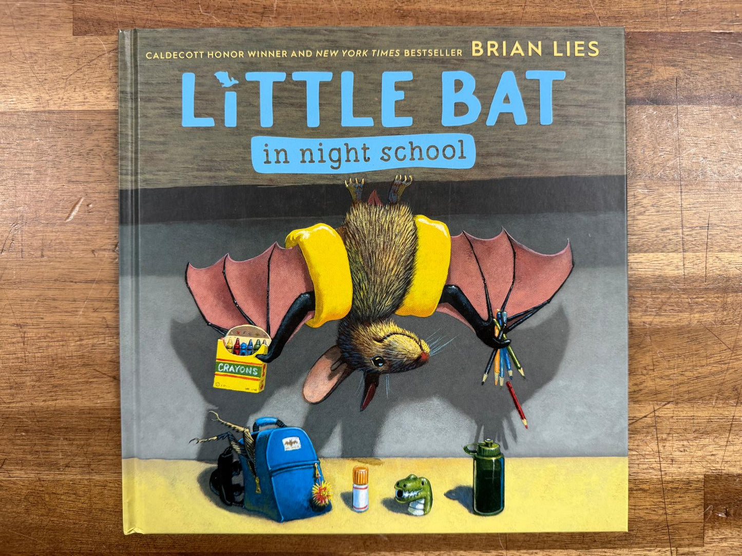 Little Bat in Night School - Brian Lies (HC, VG)