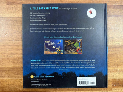 Little Bat in Night School - Brian Lies (HC, VG)