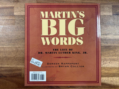 Martin's Big Words: Life of Dr Martin Luther King Jr (Caldecott)