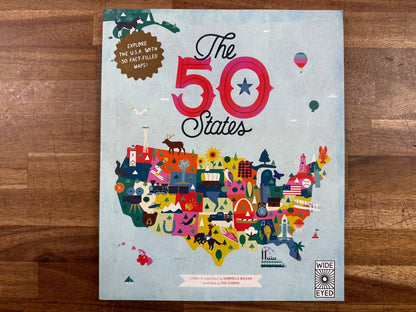 The 50 States: Explore the USA w 50 fact-filled maps (VG)