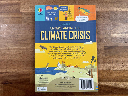 Usborne Understanding Climate Crisis (HC, VG)
