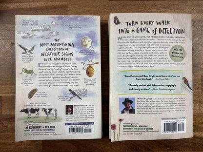 Read Signs in Nature Book Lot of 2 (Good - See Description)