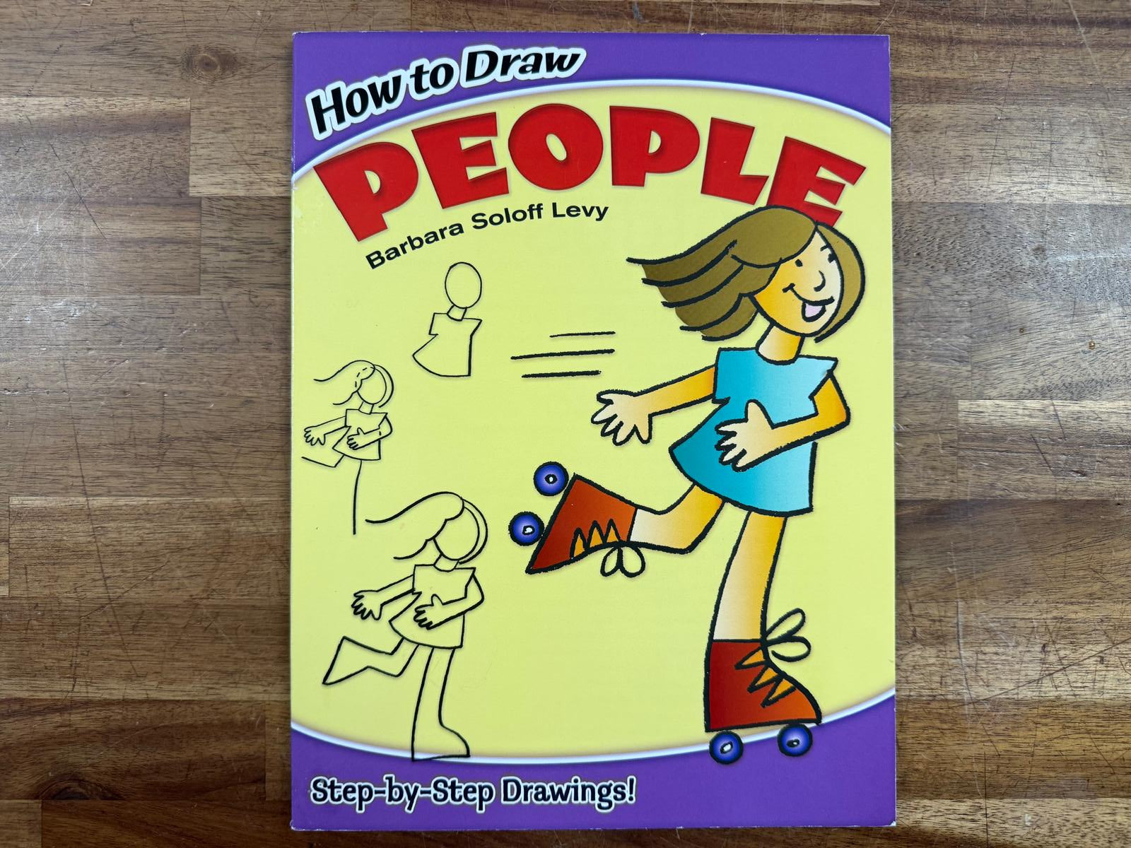 How to Draw People (Dover How to Draw) - Barbara Levy (VG)