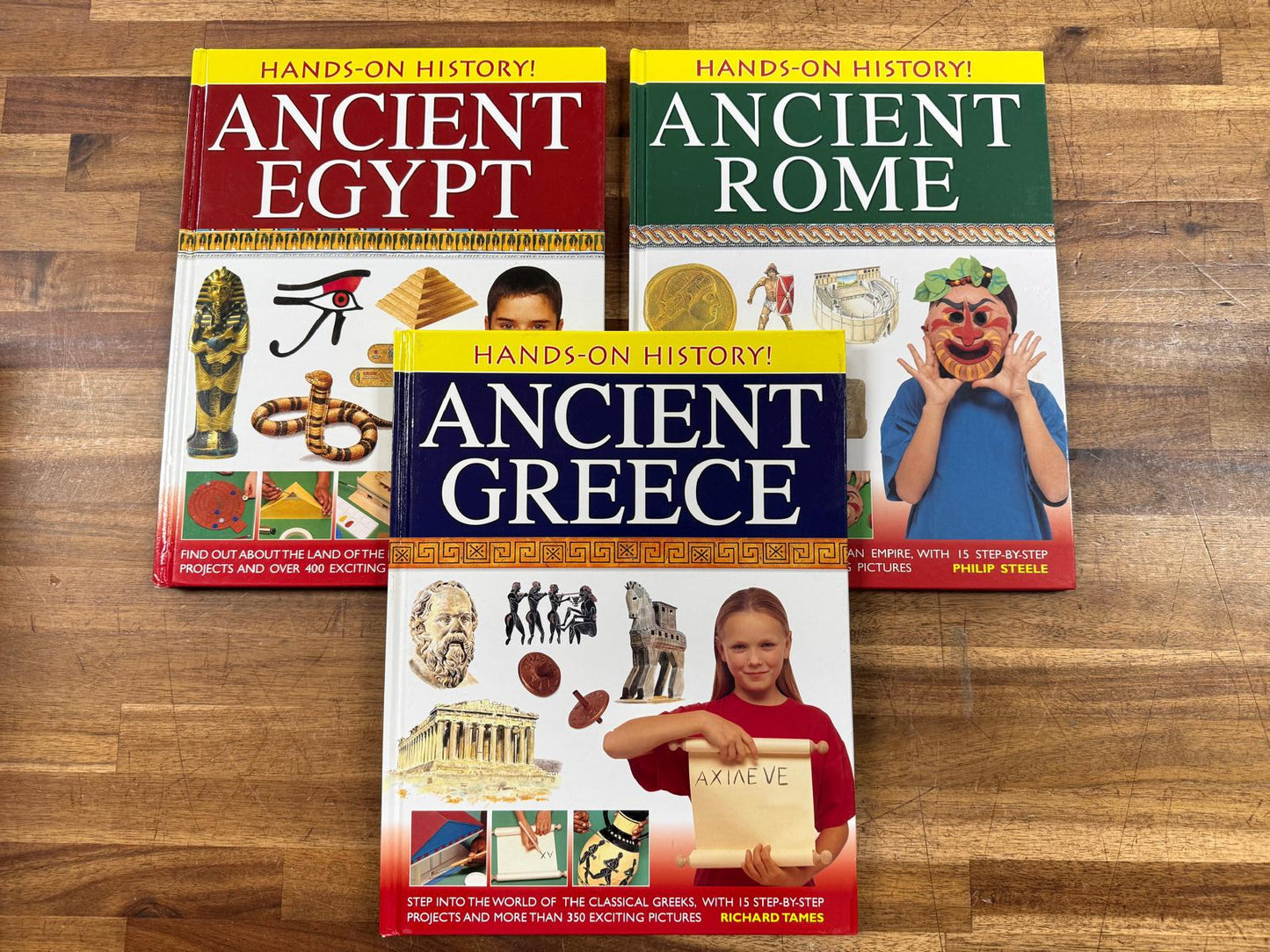 Hands-On History Lot 3: Ancient Egypt Greece Rome (HC, VG)