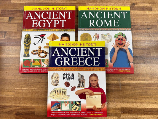 Hands-On History Lot 3: Ancient Egypt Greece Rome (HC, VG)