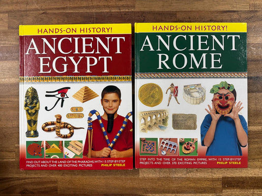 Hands-On History Lot 3: Ancient Egypt Greece Rome (HC, VG)