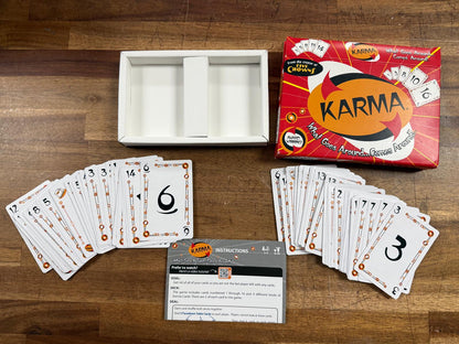 KARMA Card Game Ages 8+ Players 1+ (VG)