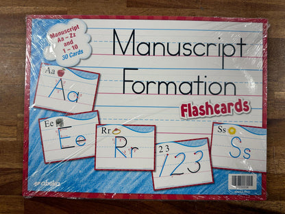 Abeka Manuscript Formation Flashcards (NEW)