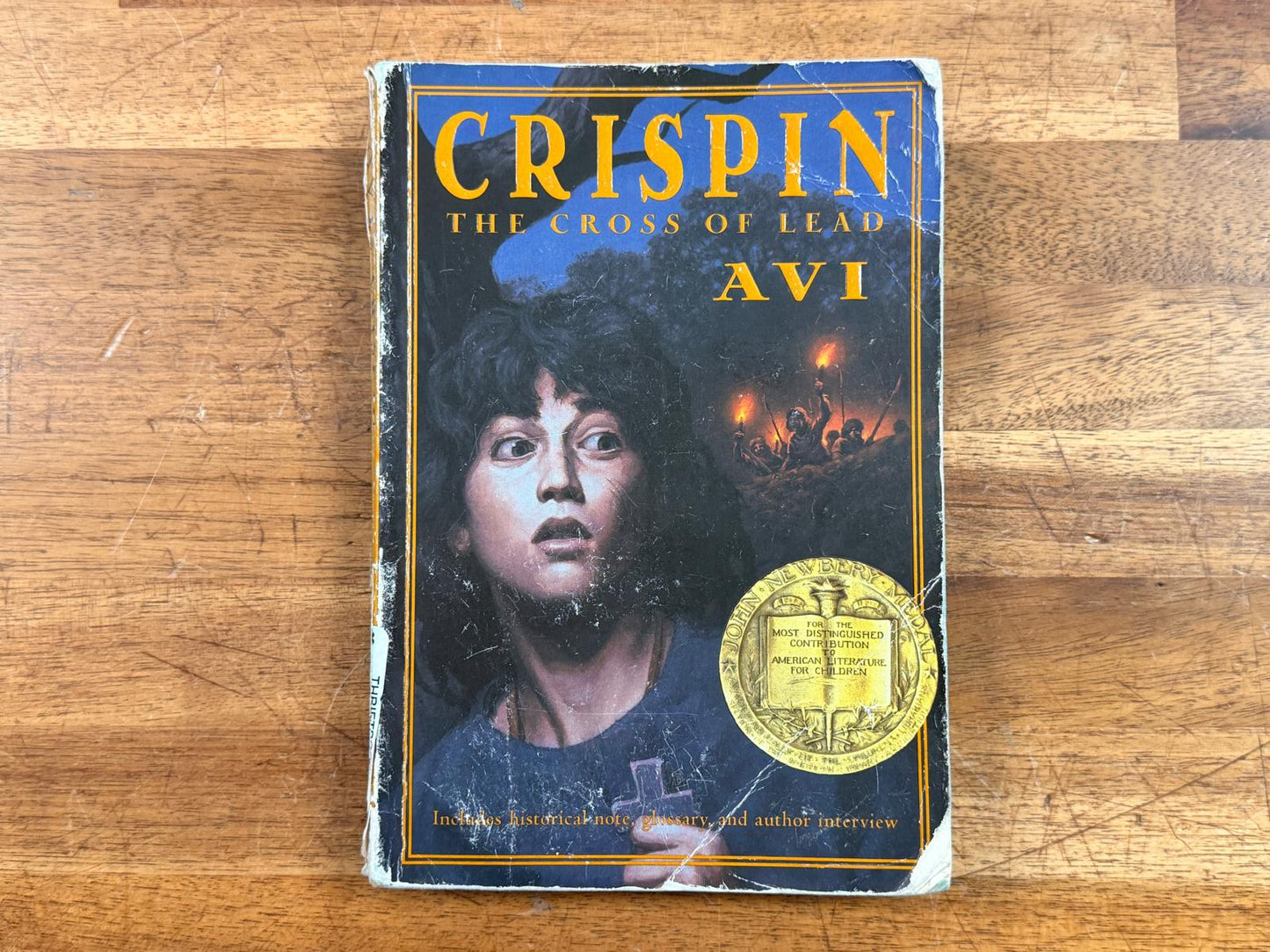 Crispian The Cross of Lead by Avi