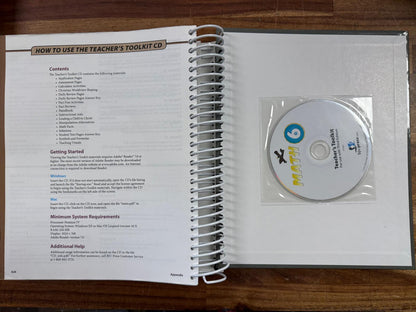 BJU Math 6 Teacher Edition w CD 3rd Ed 2011 (Good & Clean)