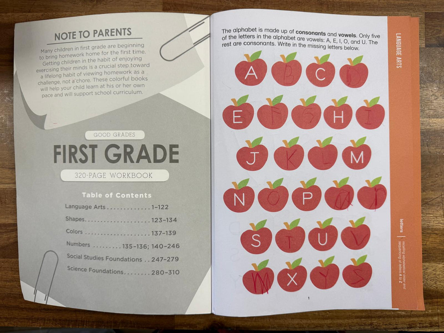 Good Grades First Grade Workbook Ages 6-7 (Acceptable)