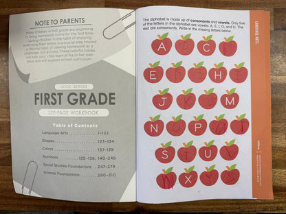 Good Grades First Grade Workbook Ages 6-7 (Acceptable)