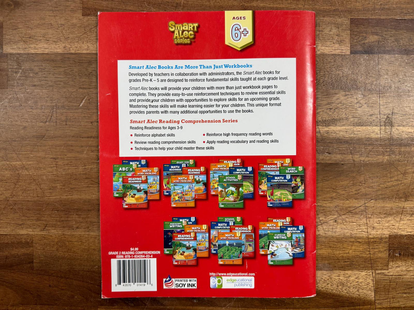 The Smart Alec Series Reading Comprehension Ages 6+ (Acceptable)