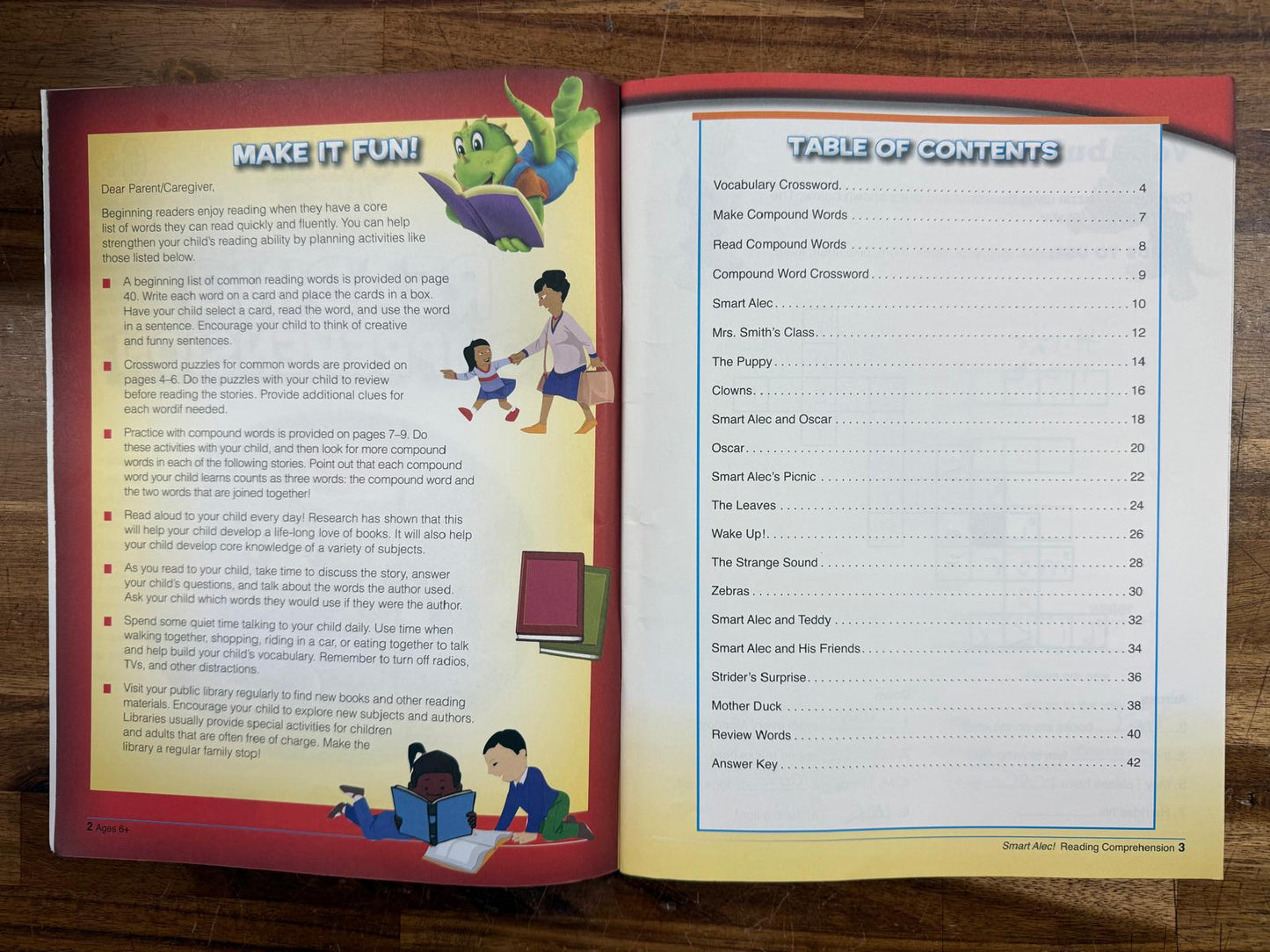 The Smart Alec Series Reading Comprehension Ages 6+ (Acceptable)