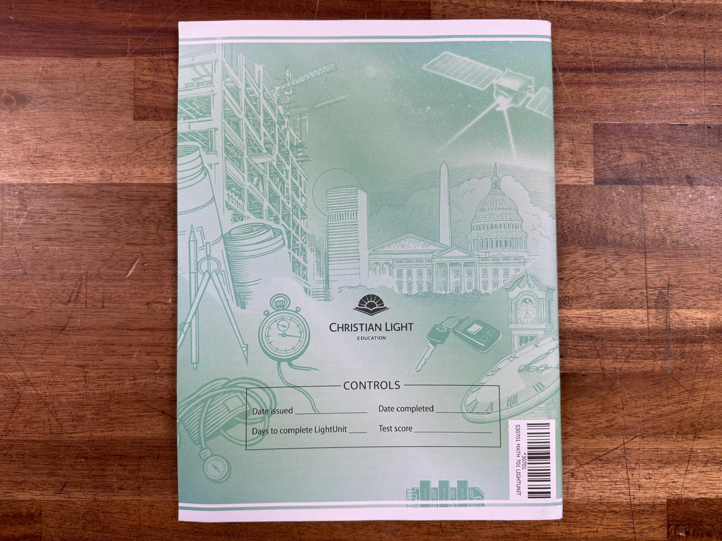 CLE Mathematics 7 Light Unit 701 Sunrise Ed (NEW)