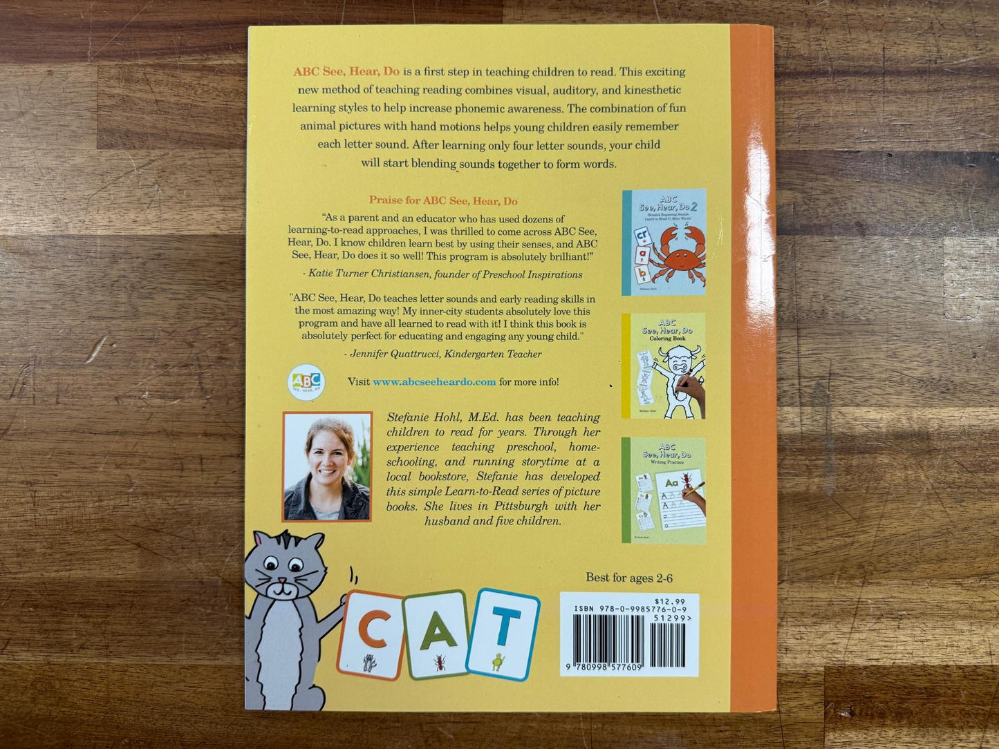 ABC See Hear Do Level 1: Learn to Read Uppercase Letters (VG)