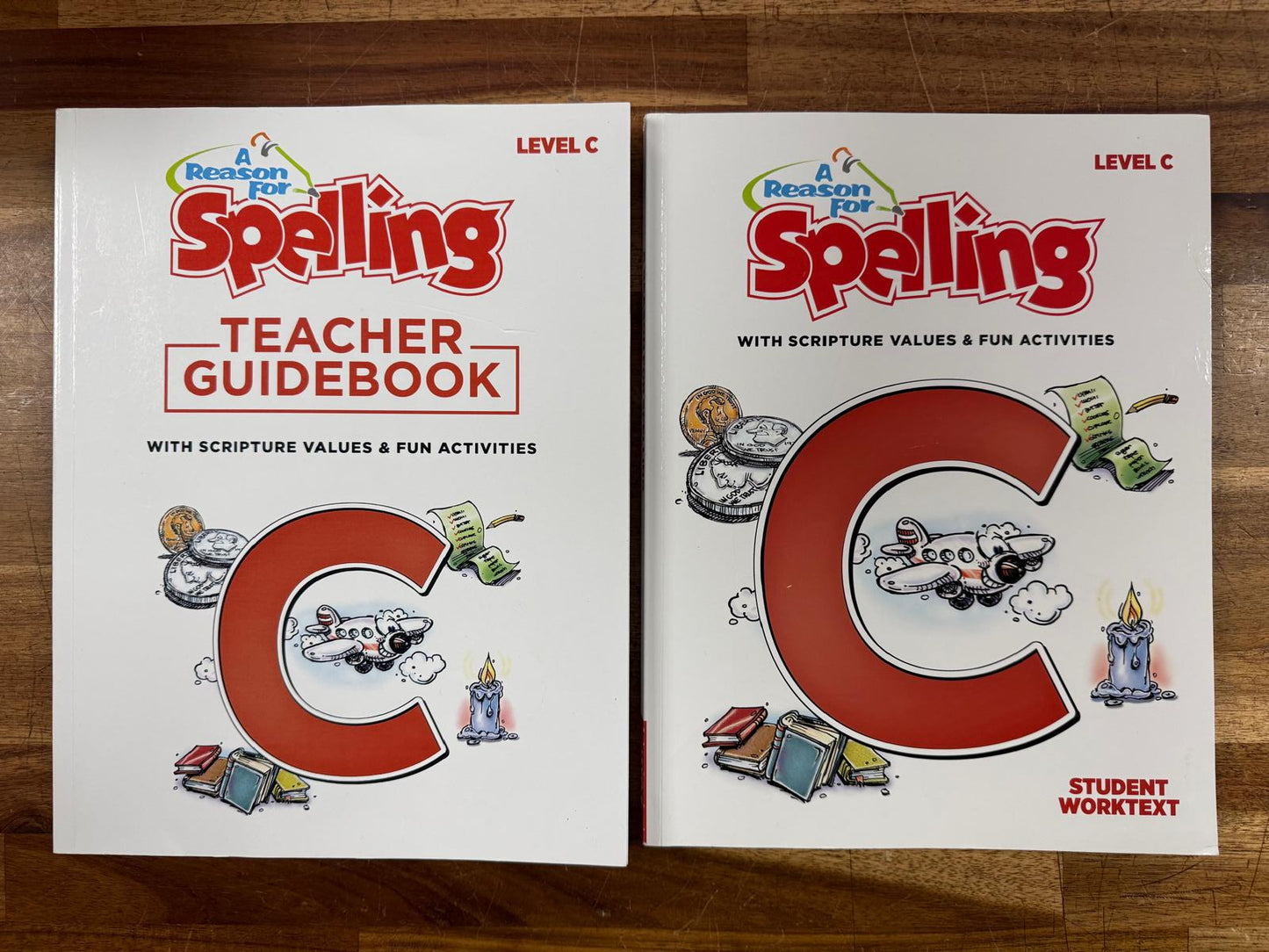 A Reason for Spelling Level C Guidebook & Worktext Set