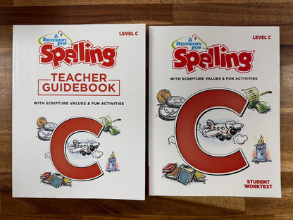 A Reason for Spelling Level C Guidebook & Worktext Set