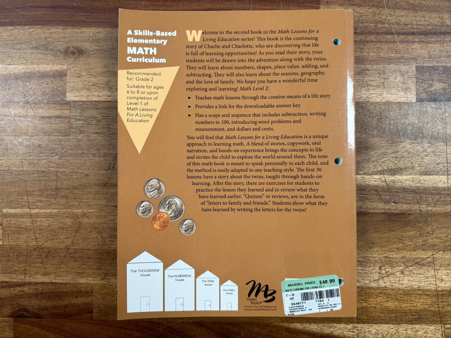 MB Math Lessons for Living Education Level 2 (see description)