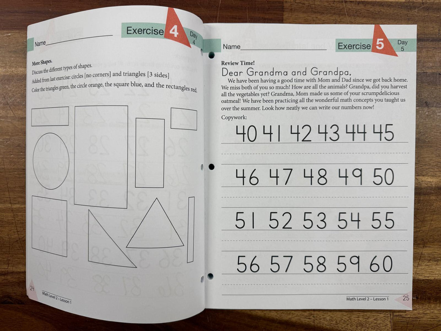 MB Math Lessons for Living Education Level 2 (see description)