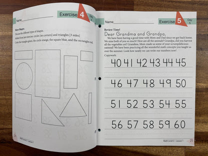 MB Math Lessons for Living Education Level 2 (see description)