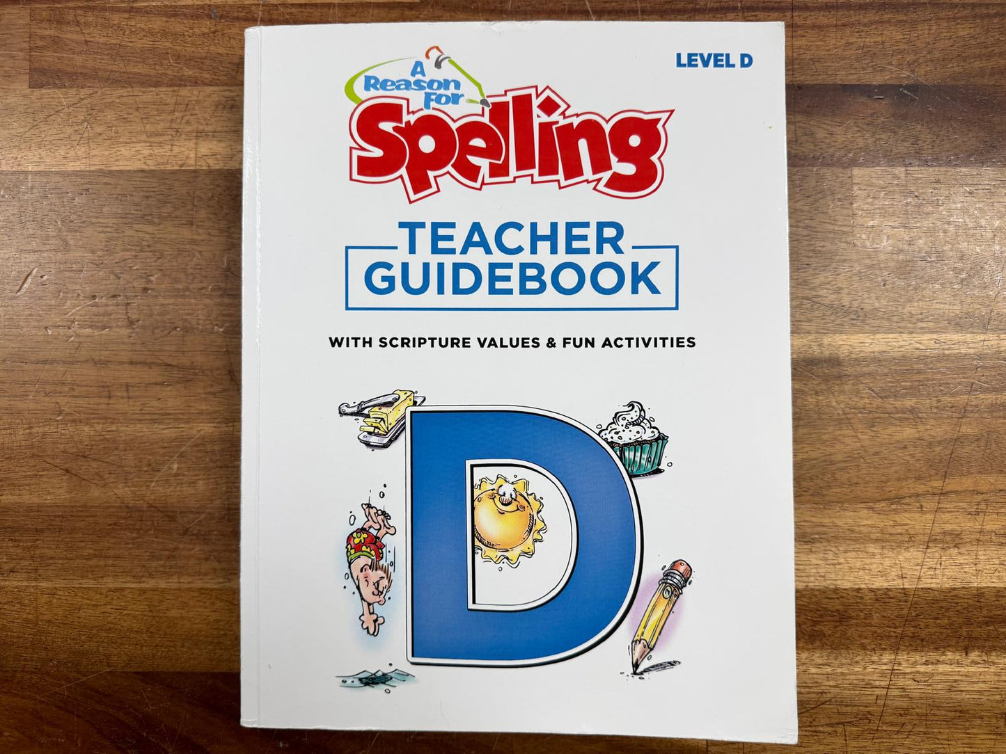 A Reason for Spelling Level D 2nd Ed Teacher Guidebook (VG)