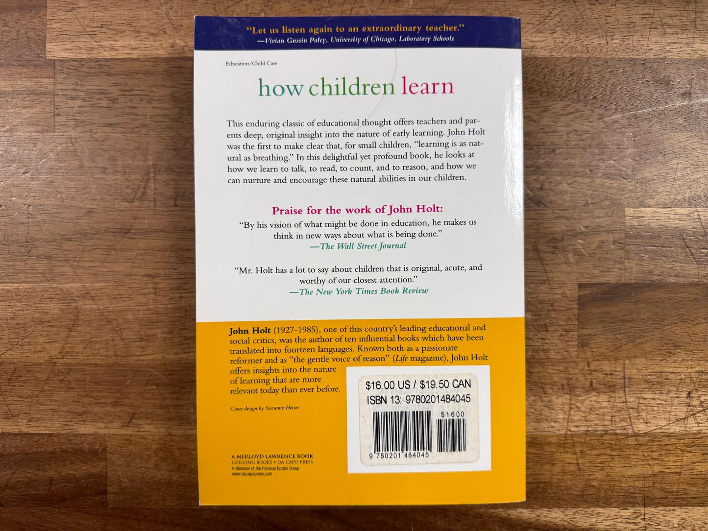 How Children Learn - Classics in Child Development (VG)