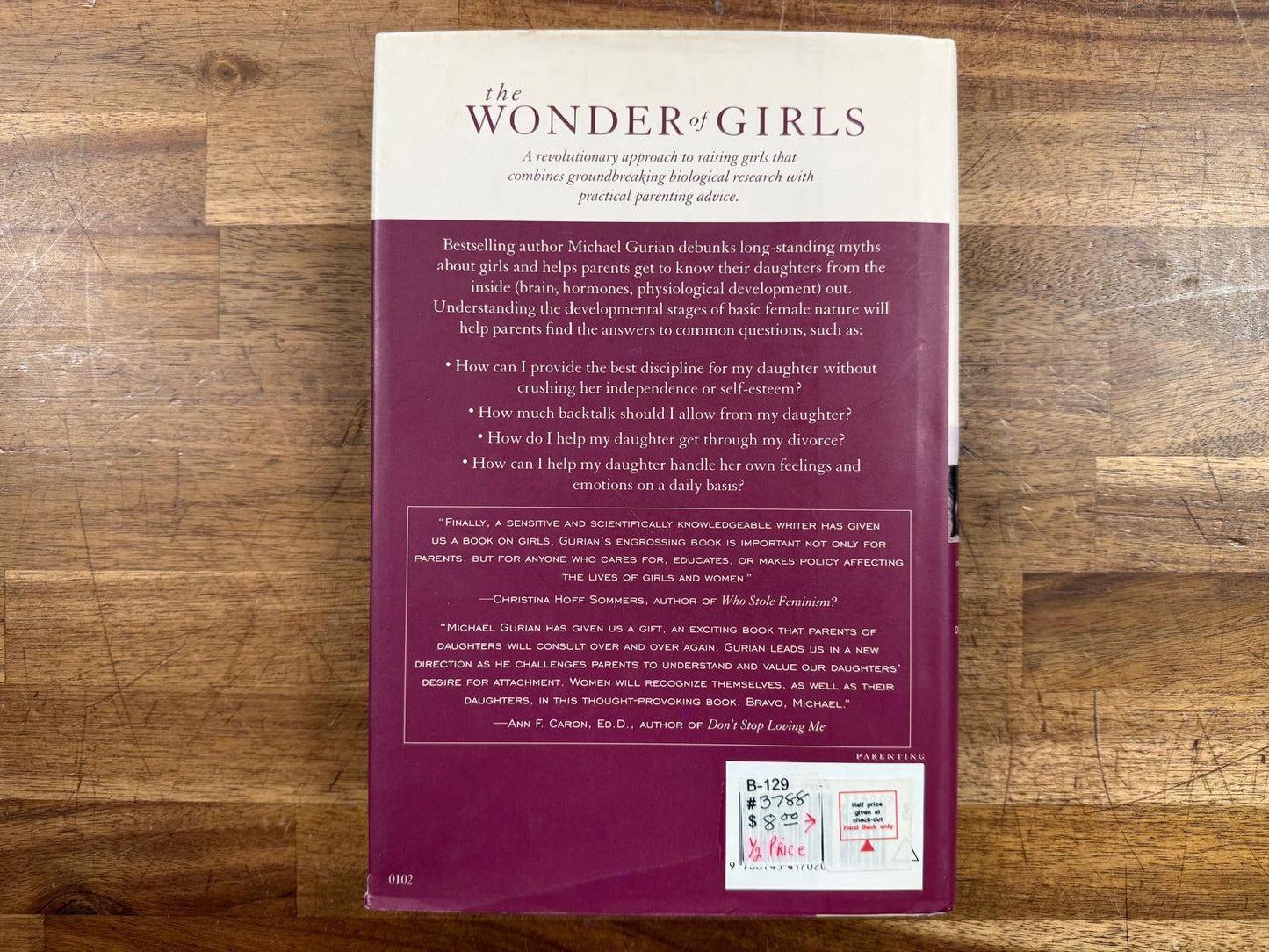 The Wonder of Girls: Understanding the Hidden Nature... (HC)