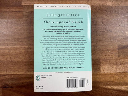 The Grapes of Wrath - John Steinbeck (VG)