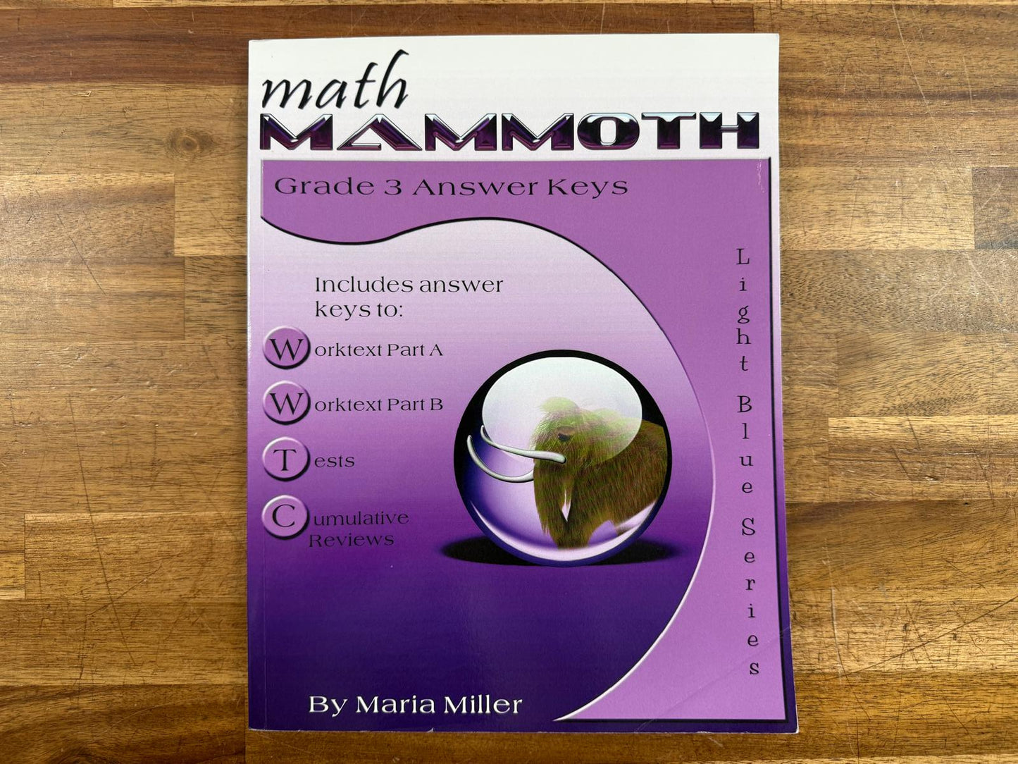 Math Mammoth Grade 3 Answer Keys - Maria Miller (VG)
