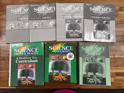 Abeka Science Order & Reality 2nd Ed Grade 7 SET (VG)